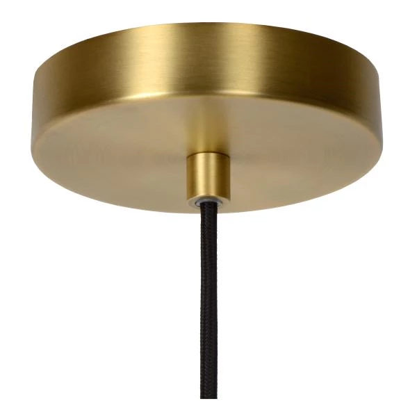 Lucide MALOTO - Pendant light - Ø 20 cm - 1xE27 - Amber - detail 1